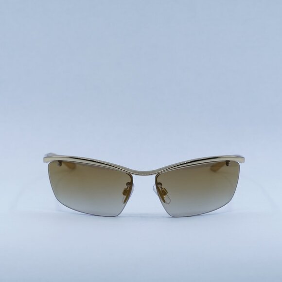 🕶️ New Dolce & Gabbana DG2307 02/6E Sunglasses - Gold Frame, Brown Lenses - Picture 2 of 9